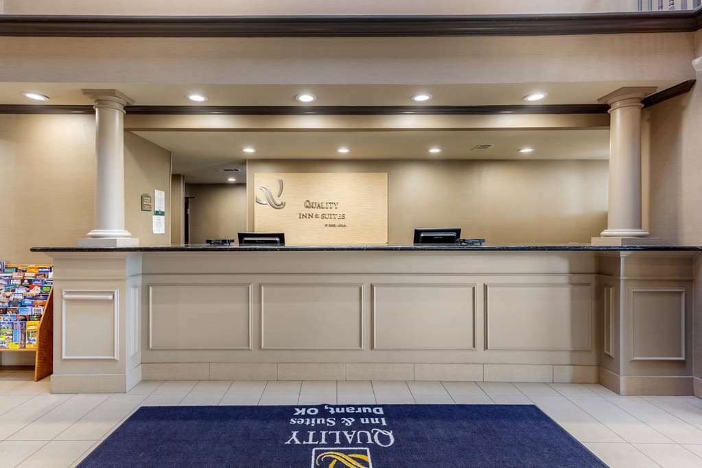 Quality Inn & Suites Durant Beltér fotó